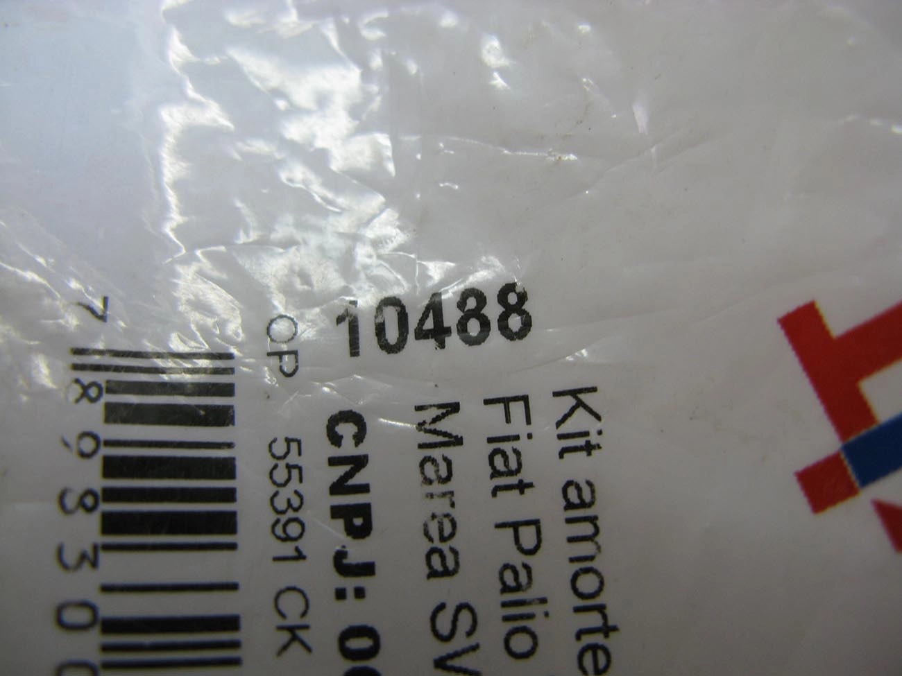 KIT AMORTECEDOR SUSPENSÃO TRASEIRA FIAT PALIO WEEKEND/ADVENTURE TRASEIRO