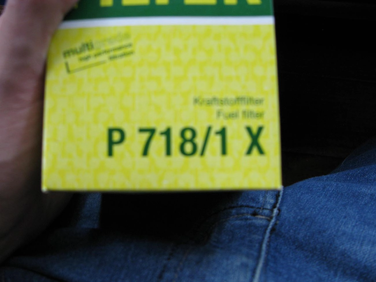 FILTRO COMBUSTIVEL RENAULT MASTER 2.5 - 2005/