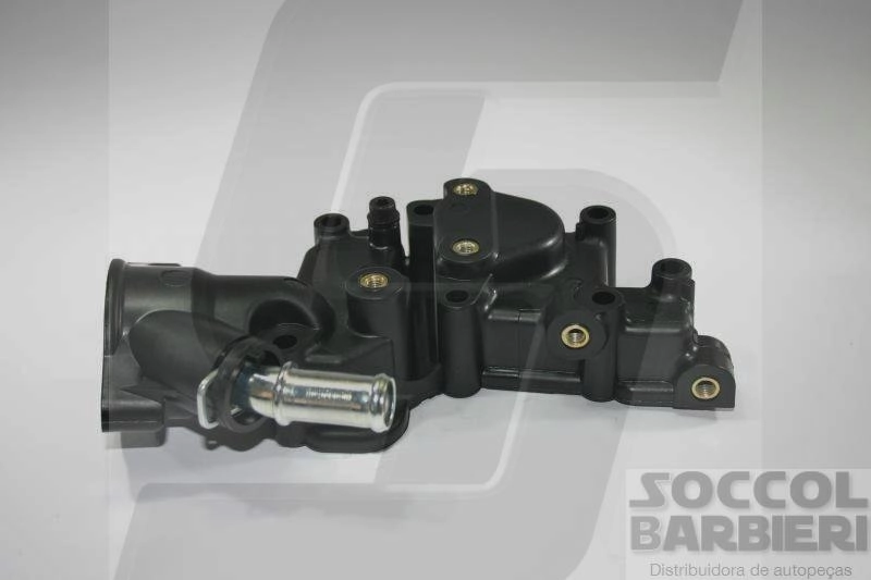CARCAÇA/FLANGE VÁLVULA TERMOSTÁTICA PLÁSTICO SEM MOTOR TU3JP PLÁSTICA CITROEN C3 1.4 PEUGEOT 206/207 05/