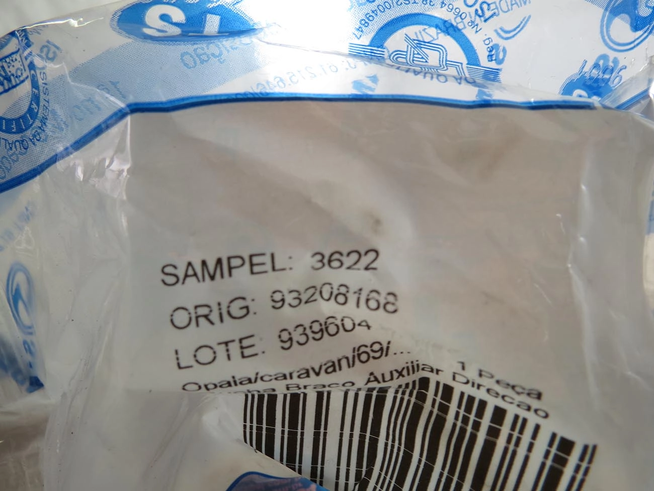 BUCHA DIRECAO GM OPALA/CARAVAN 69/92 - OMEGA/SUPREMA 4C - BRACO AUXILIAR