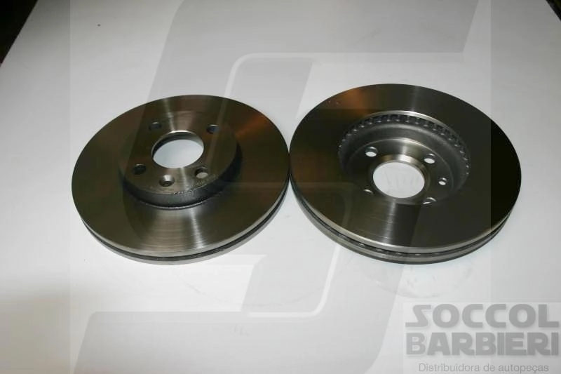 DISCO FREIO DIANTEIRO VENTILADO 256MM 4 FUROS GM COBALT 1.4/1.8 12/ COM ABS SPIN/SONIC 12/16 TODOS