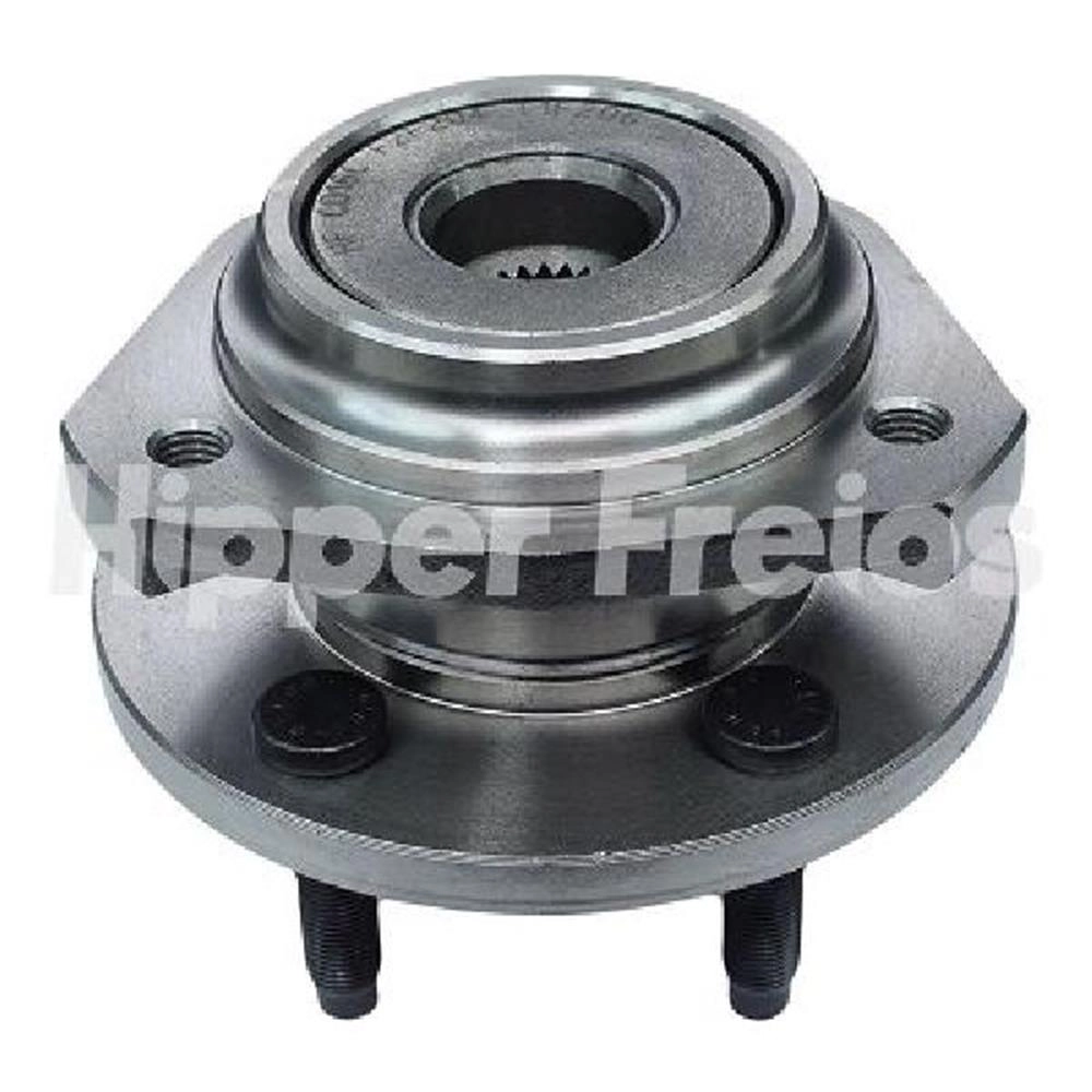 CUBO RODA DIANTEIRO COM ROLAMENTO SEM ABS LIVRE 5 FUROS 27 ESTRIAS FORD RANGER 4X4 2000/
