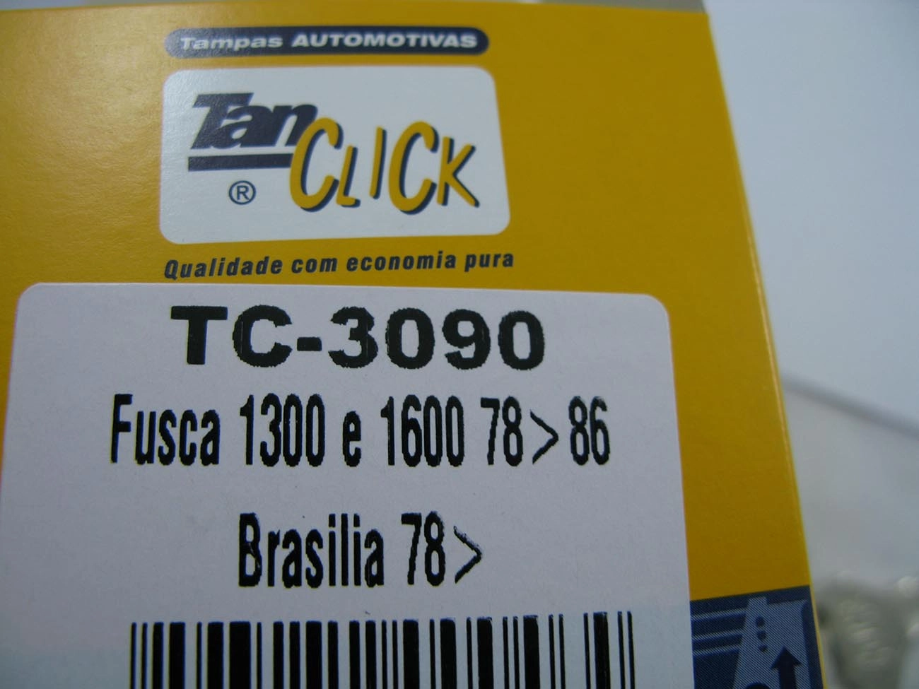 TAMPA PARA TANQUE COMBUSTÍVEL C/CHAVES VEDADA VW BRASILIA 1978/ FUSCA 1300/1600 1978/1986