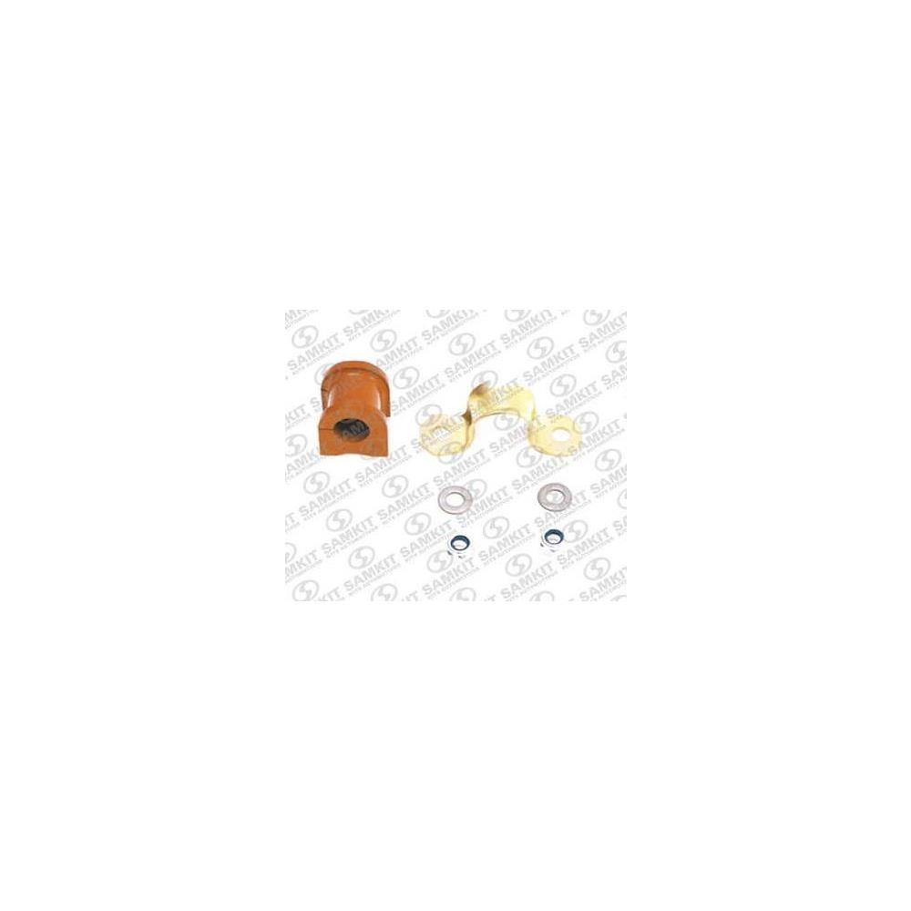 KIT BUCHA VERMELHA CENTRAL ESTABILIZADOR DIANTEIRO FIAT UNO/PREMIO/ELBA 1.6 - COM ABRACADEIRA