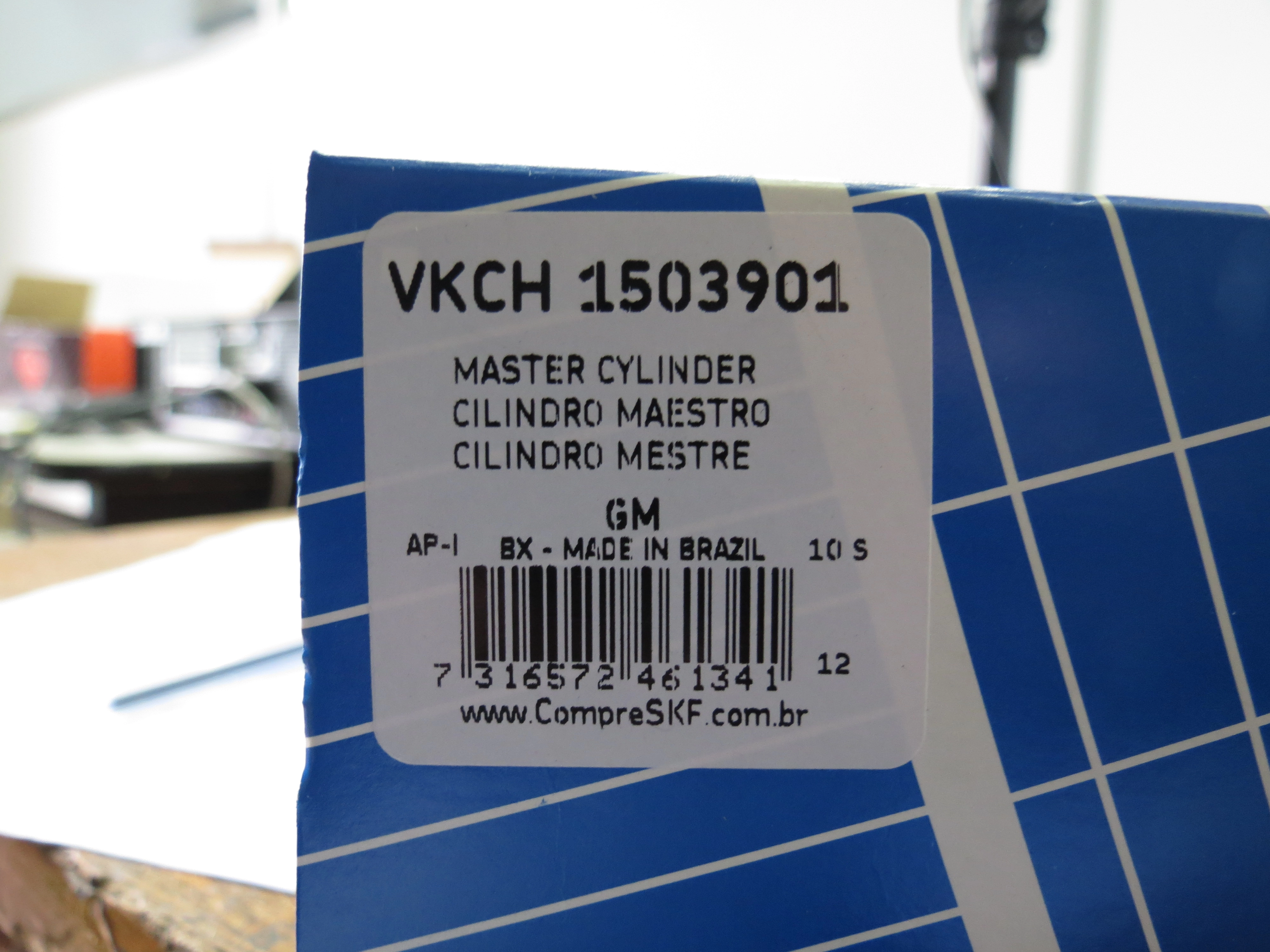 CILINDRO MESTRE EMBREAGEM GM NOVO CORSA 2002/ CAMBIO F-17