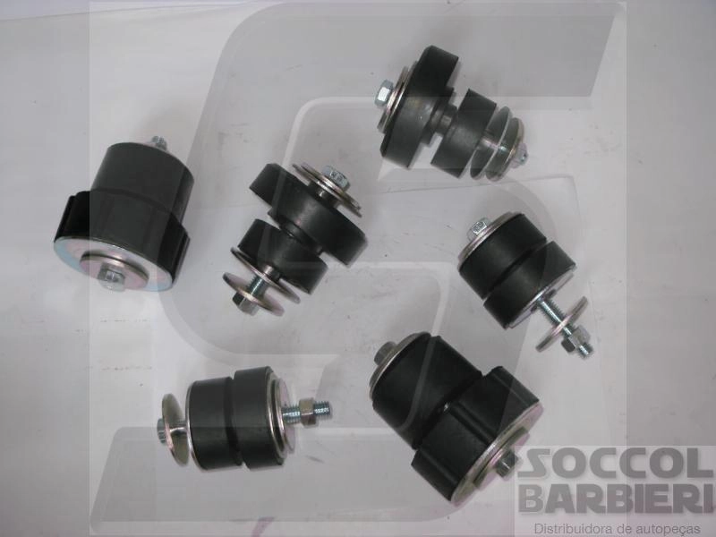 JOGO COXINS CABINE QUADRO RADIADOR COXIM FORD F-350/4000 72/92 COMPLETO