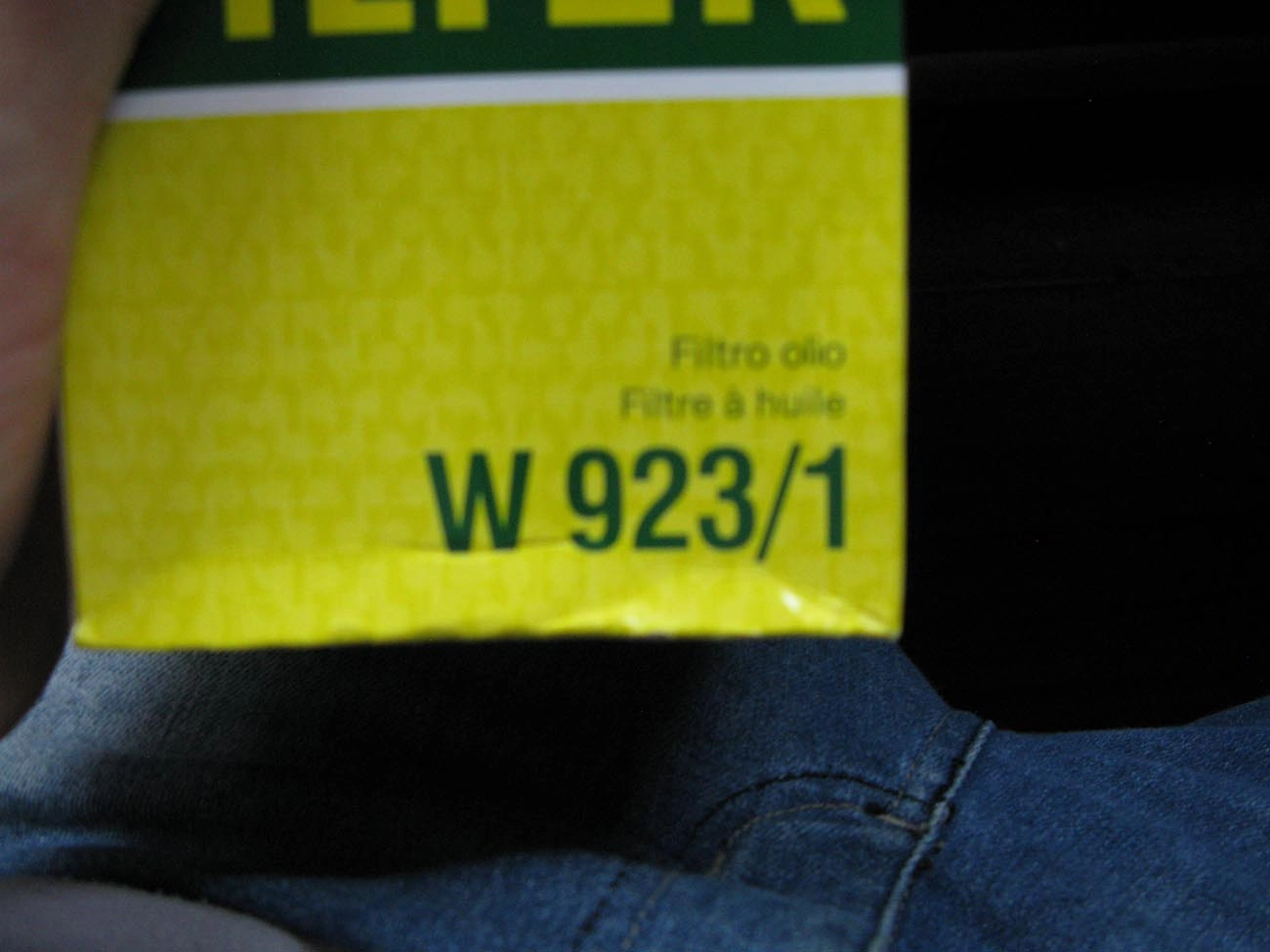 FILTRO OLEO FORD RANGER 2.5 98/ DIESEL - F-1000 96/ - GM S-10/BLAZER 2.5 - MB SPRINTER 310/312/412