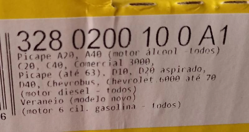 DISCO EMBREAGEM 280MM 10 ESTRIAS GM D-10/D-10/20/40 79/96 ASPIRADOS SILVERADO/6-100 MAXION