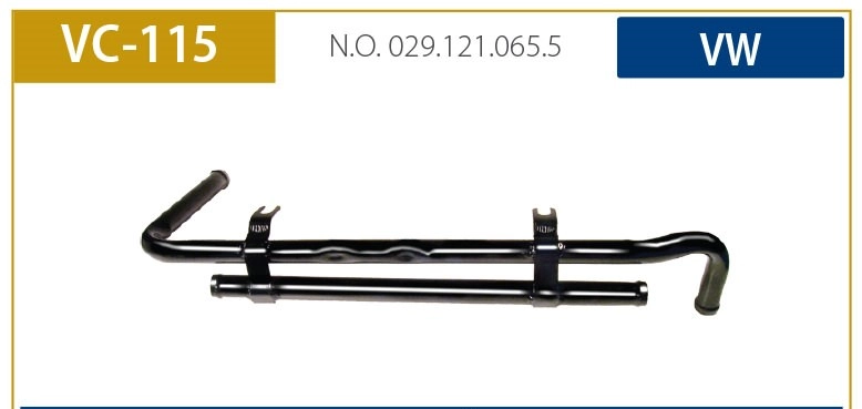 TUBO AGUA MOTOR VW GOL CFI 1.0 1994/1996 SAVEIRO 1.6 AE 1994/1996