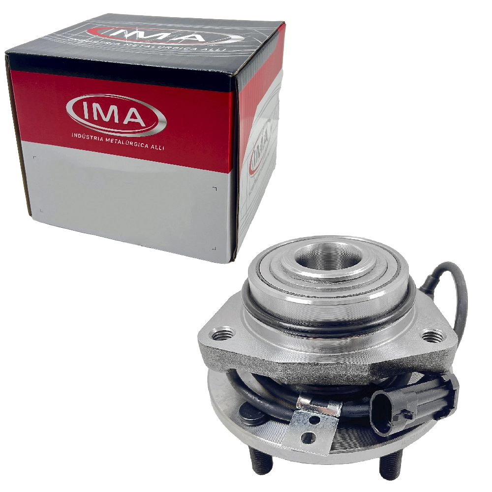 CUBO RODA DIANTEIRO COM ROLAMENTO ABS 5 FUROS 27 ESTRIAS GM S-10/BLAZER 4X4 98/2011