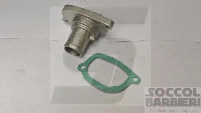 VÁLVULA TERMOSTÁTICA COM CARCAÇA/FLANE ALUIMÍNIO FLANGE ALUMÍNIO FIAT PALIO/SIENA/STRADA/DOBLO/IDEA/PUNTO FIRE EXCETO EVO