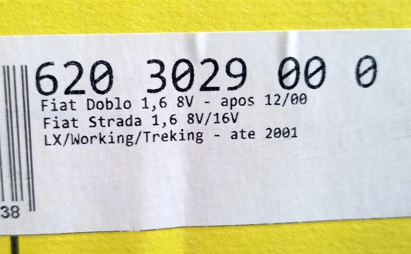 KIT DE EMBREAGEM FIAT PALIO/SIENA/STRADA/BRAVA/DOBLO 1.6 16V - MOTOR SEVEL/FIASA - 200MM