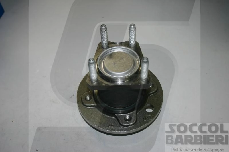 CUBO TRASEIRO COM ROLAMENTO SEM ABS GM ASTRA 98/ - MERIVA - VECTRA 97/ - ZAFIRA 01/ - 4 FUROS