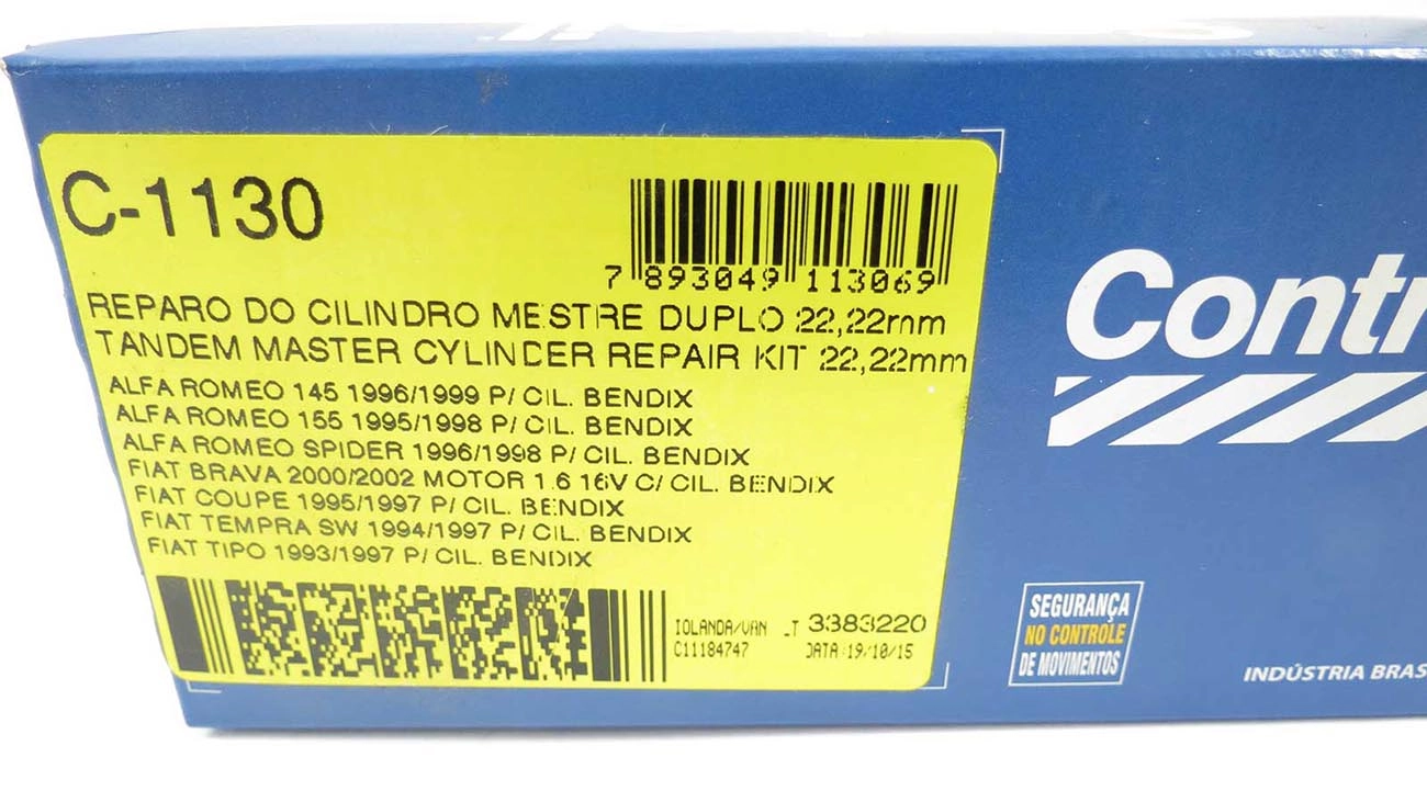 REPARO CILINDRO MESTRE DUPLO 22.22MM FIAT TIPO/TEMPRA SW 93/97 7/8