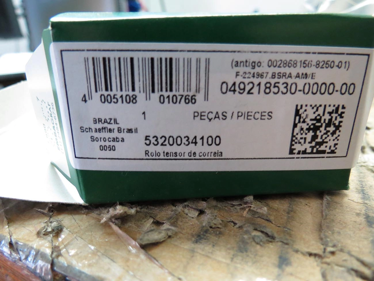 POLIA AUXILIAR CORREIA COMANDO GM CORSA/TIGRA 16V - 52.5X23MM - GUIA CORREIA COMANDO