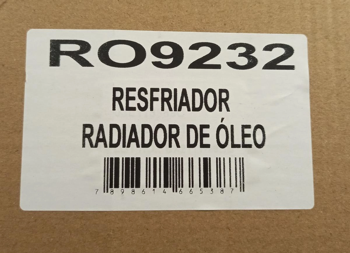 RADIADOR/RESFRIADOR DE OLEO/TROCADOR DE CALOR VW AMAROK 10/ - COM SUPORTE DO FILTRO DE ÓLEO