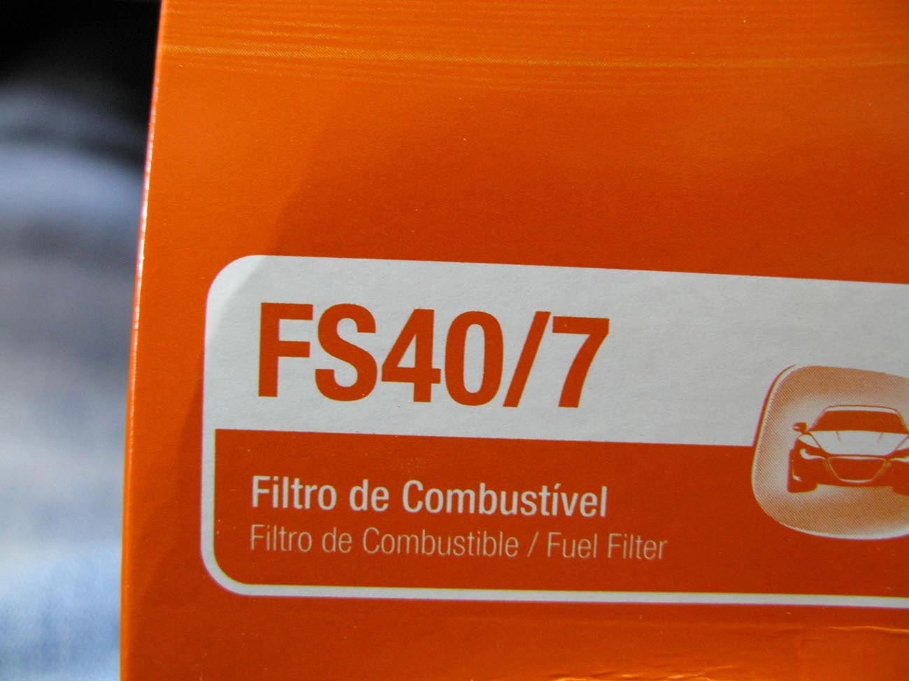 FILTRO COMBUSTÍVEL COMBUSTIVEL FIAT UNO/PREMIO/FIORINO TODOS INCLUSIVE FIRE