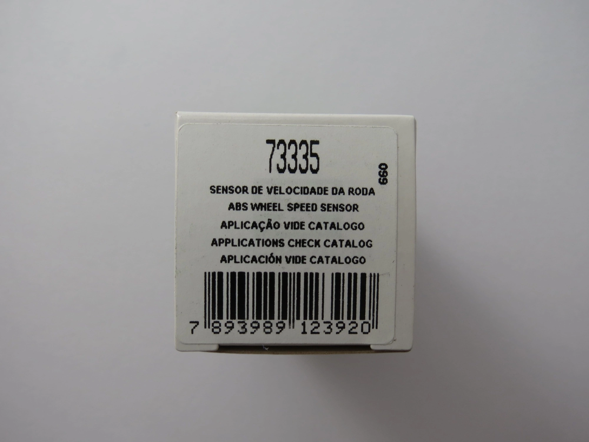 SENSOR ABS TRASEIRO DIREITO  AUDI A1 11/ VW FOX 1.6 03/ NOVO GOL/SAVEIRO 1.6 08/ POLO 1.6 02/ UP 14/