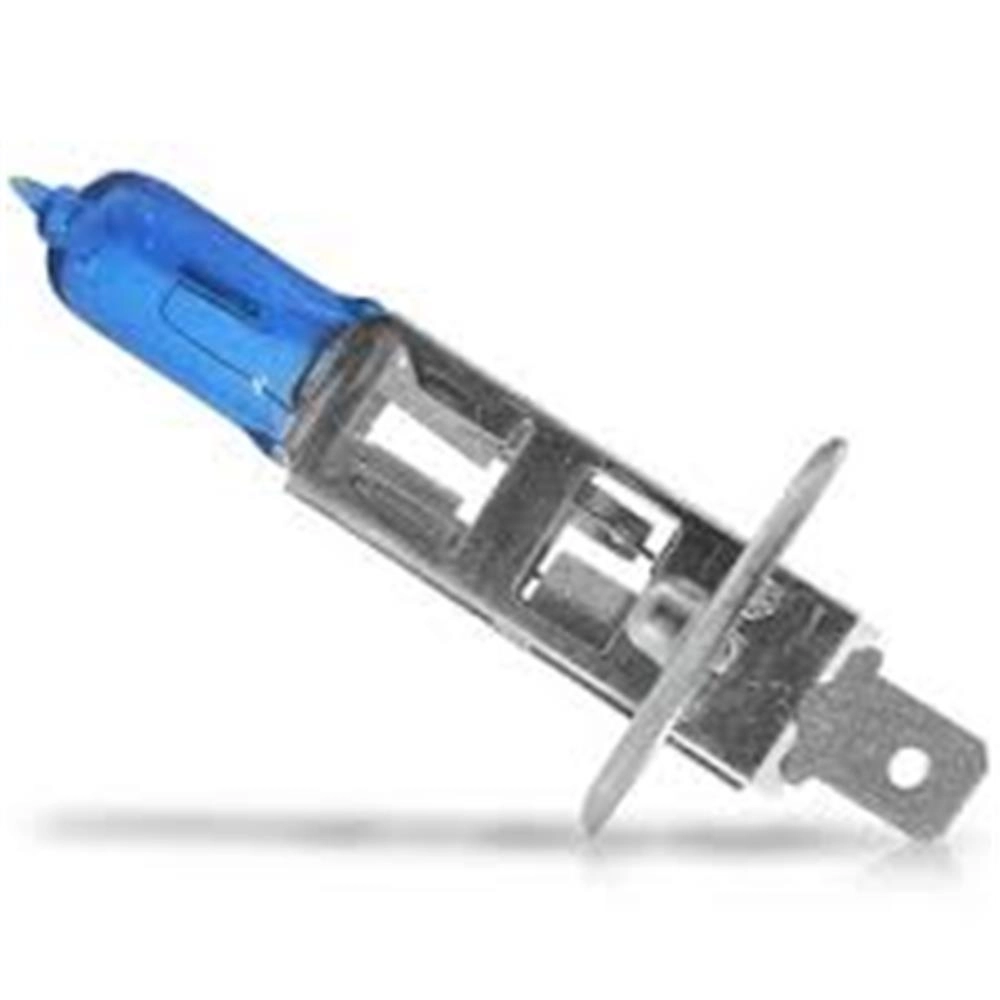 LÂMPADA FAROL ALTO/BAIXO/AUXILIAR - LUZ BRANCA H1 - 55 WATTS - 12V