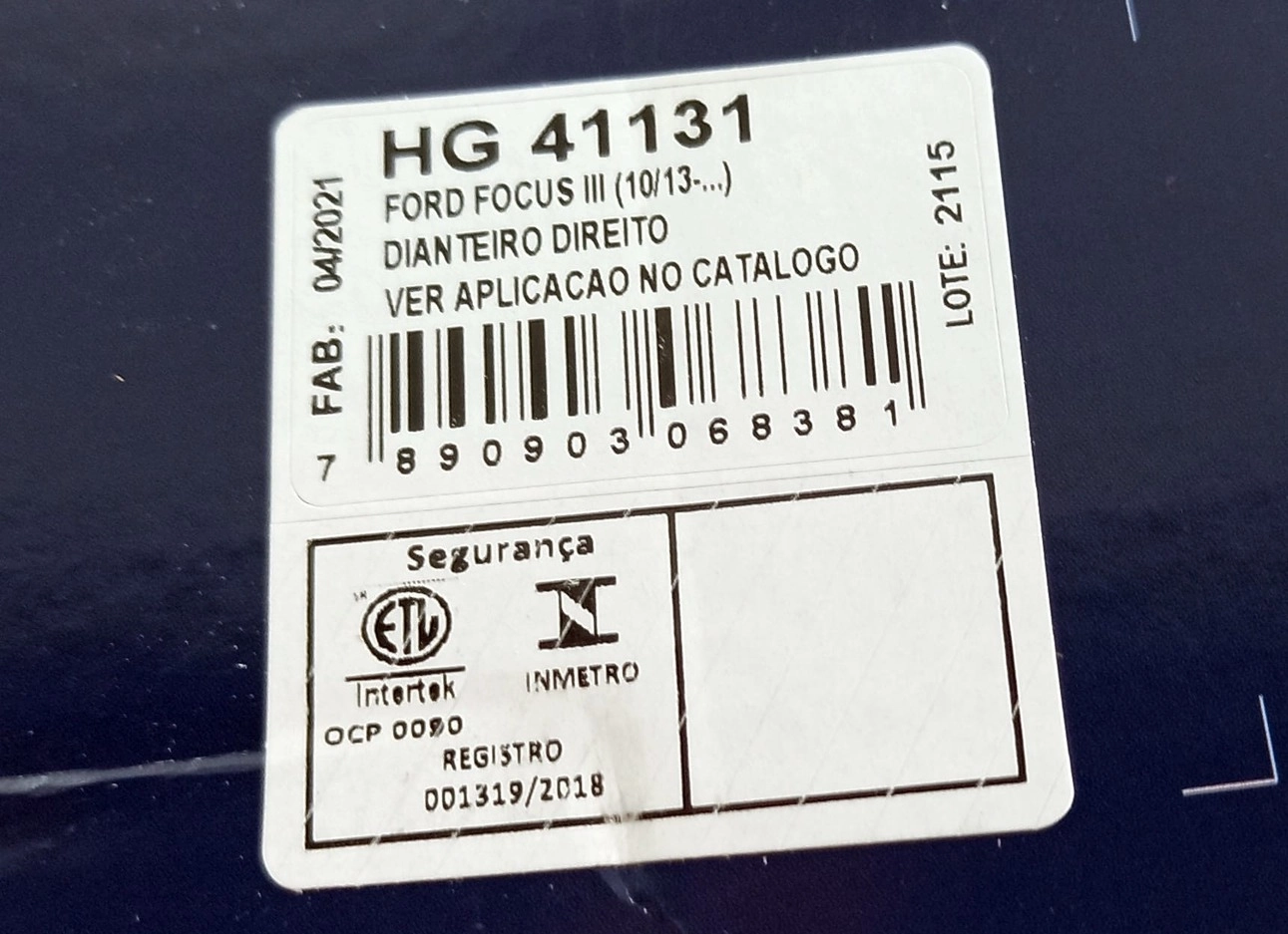 AMORTECEDOR  DIANTEIRO DIREITO FORD NOVO FOCUS SEDAN 2013/2019 - HATCH/SEDAN
