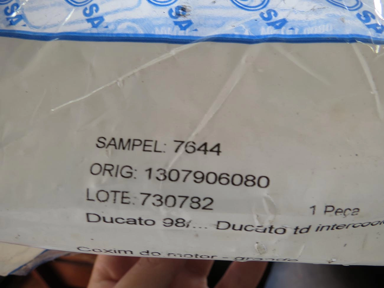 COXIM MOTOR FIAT DUCATO - JUMPER - DUCATO - BOXER - COXIM GRANDE