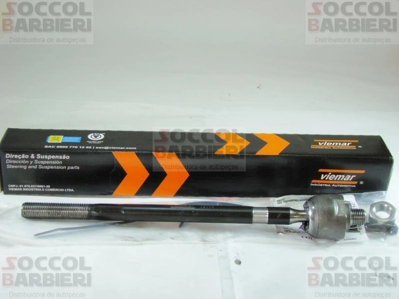 ARTICULAÇÃO/BARRA AXIAL DIREÇÃO MECÂNICA M14X1,5 FIAT PALIO/WEEKEND/SIENA 01/ STRADA 99/