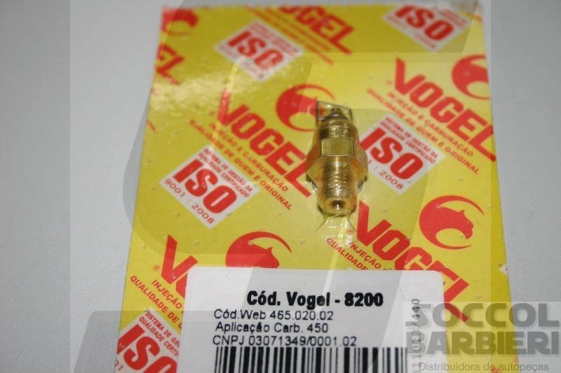 AGULHA CARBURADOR WEBER 450 GASOLINA VW PASSAT/GOL/VOYAGE/PARATI/SAVEIRO/GM CHEVETTE 1.4 /88