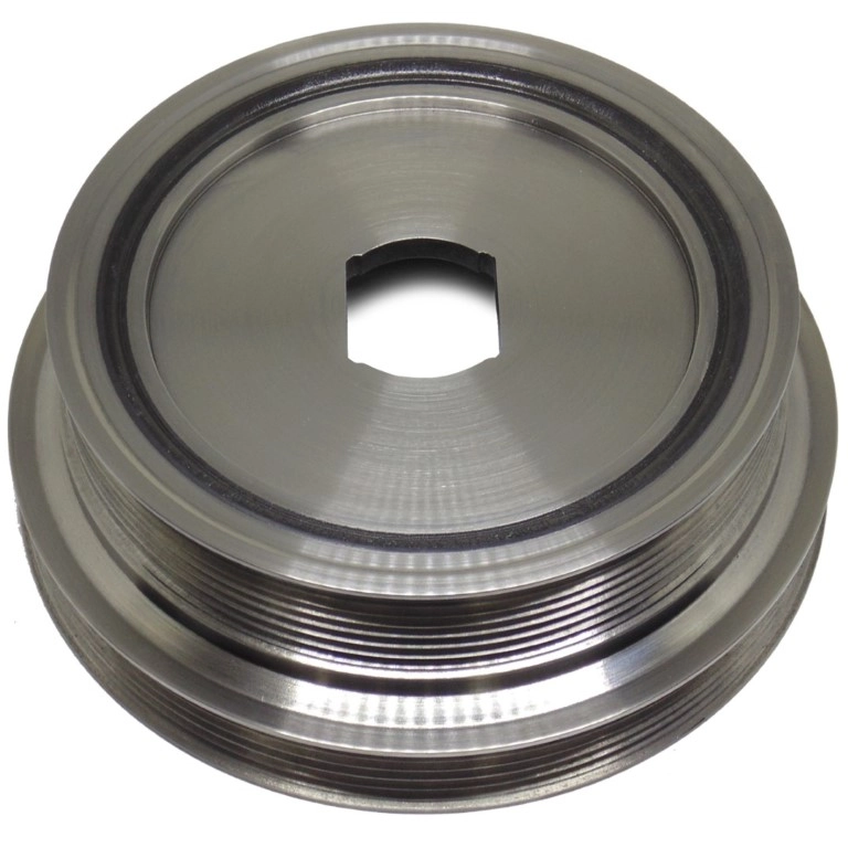 POLIA DO VIRABREQUIM - DAMPER - DUPLA 1 PISTA POLY V 7PK / 1 PISTA POLY V 5PK - NISSAN FRONTIER 2.3