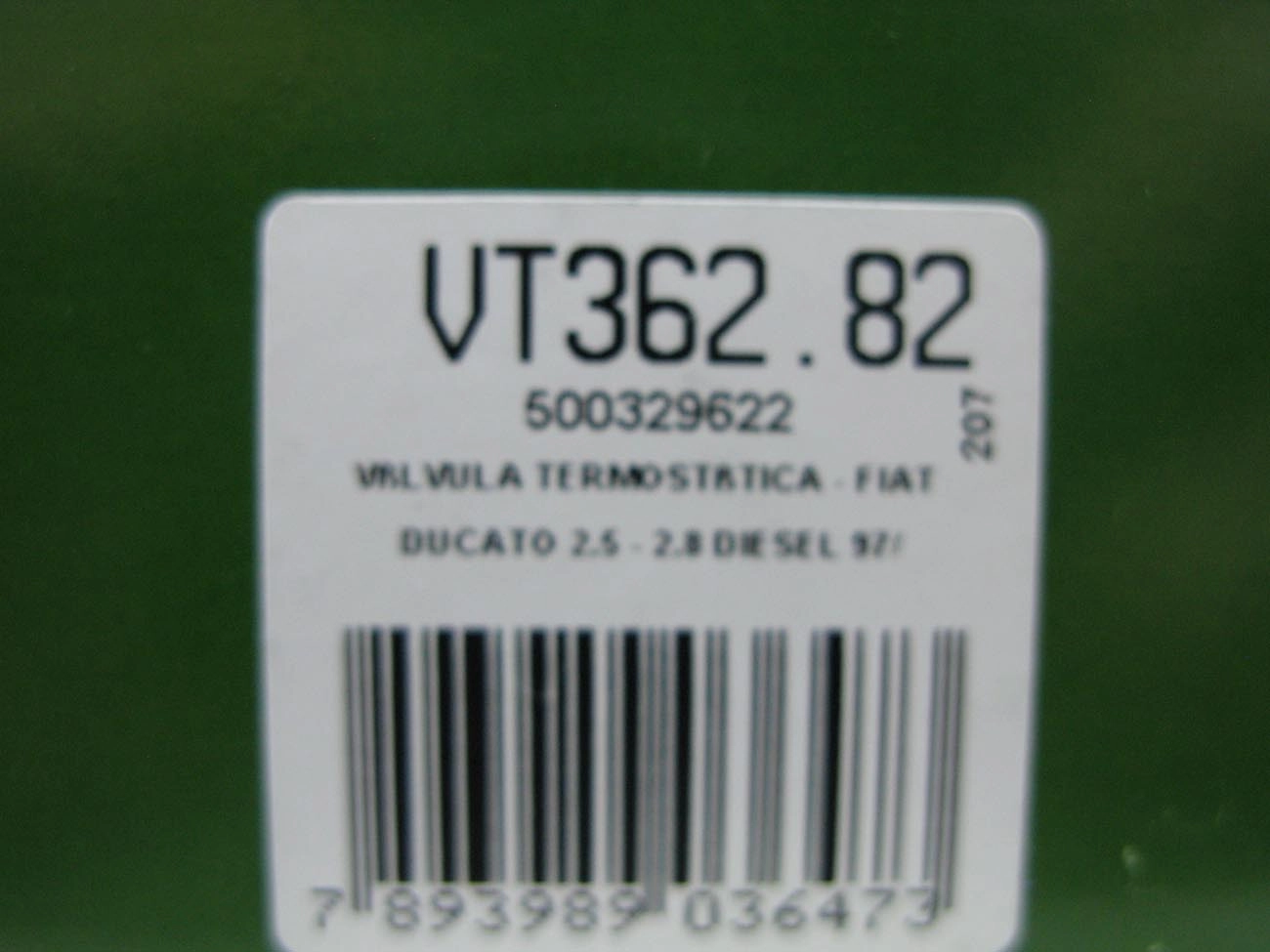 VALVULA TERMOSTATICA FIAT DUCATO 2.5/2.8 97/ - SERIE OURO