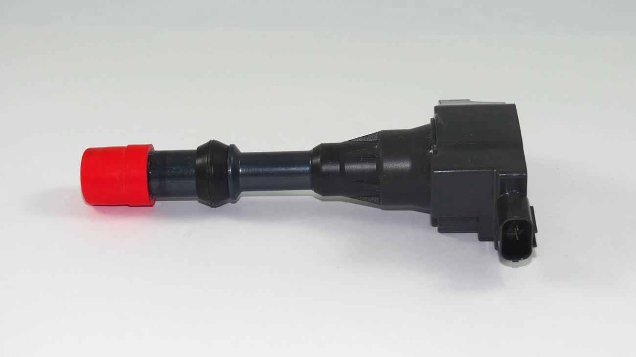 BOBINA DE IGNIÇÃO DIANTEIRA CANETA HONDA FIT 1.4 01/10 - FIXAÇÃO RETA CONECTOR 3 PINOS