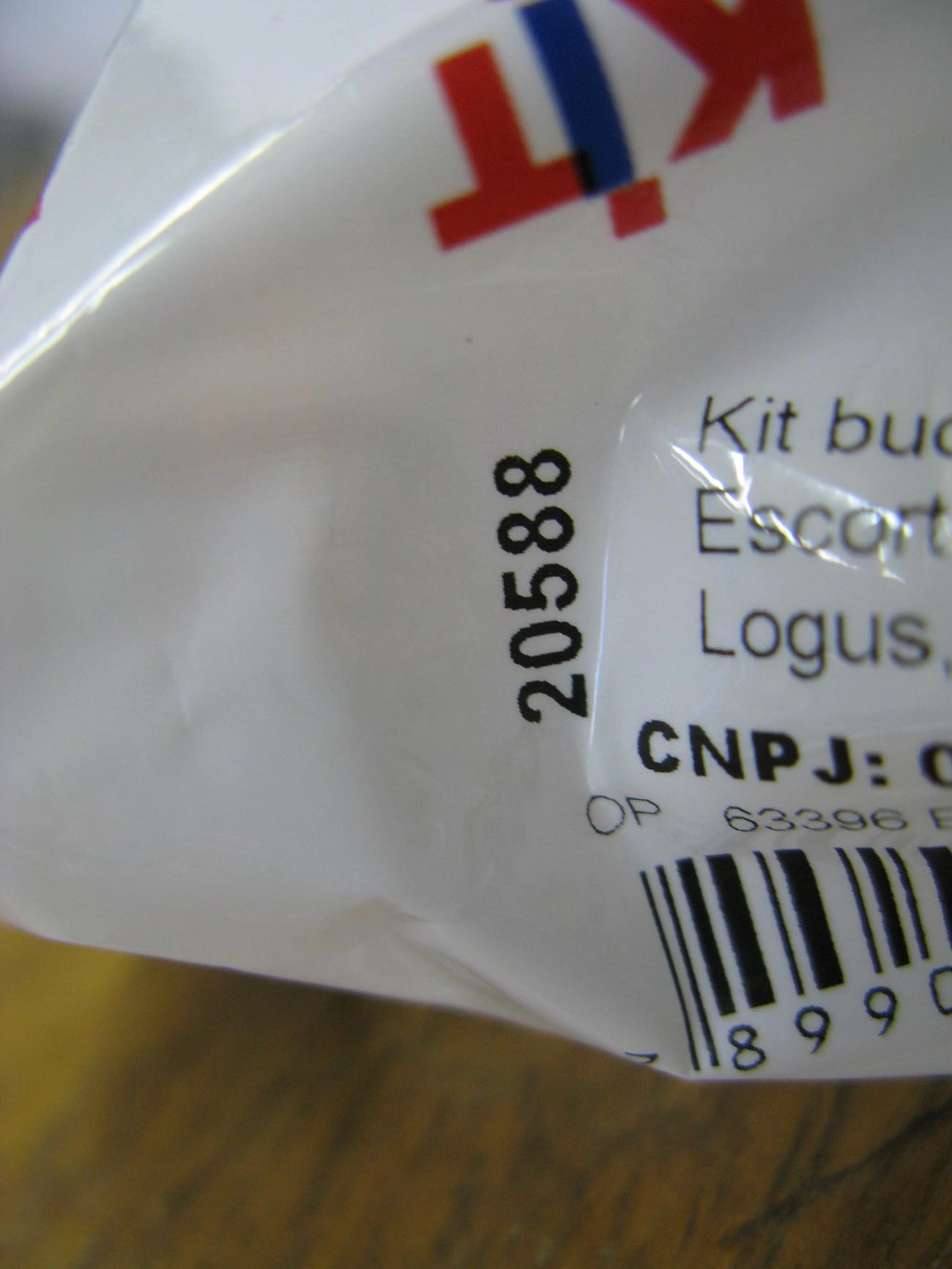 KIT BUCHAS TRAMBULADOR FORD ESCORT/VERONA 93/ - VW LOGUS/POINTER 93/96