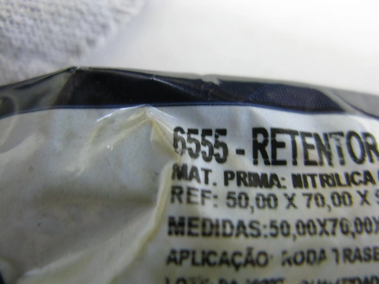RETENTOR INTERNO CUBO RODA TRASEIRA TOYOTA HILUX 2.8 - 50X70X9MM