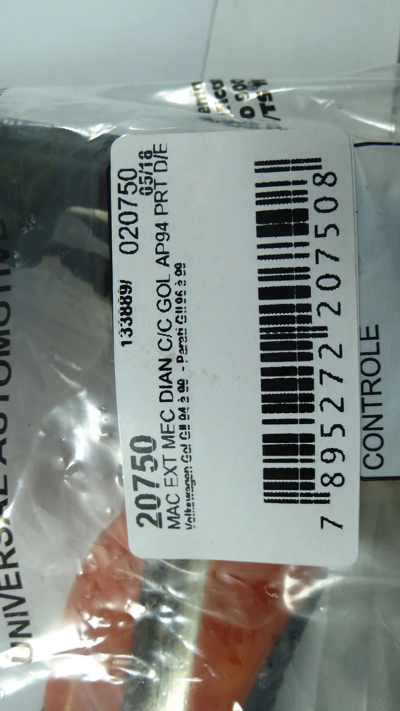 MACANETA EXTERNA VW GOL/PARATI 95/ GII 2 PORTAS - MECANICA C/CHAVE PERFIL MAXION