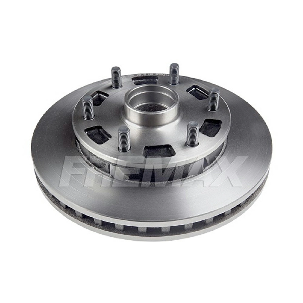 DISCO FREIO DIANTEIRO COM CUBO VENTILADO 276MM 6 FUROS GM S-10/BLAZER 95/02.97