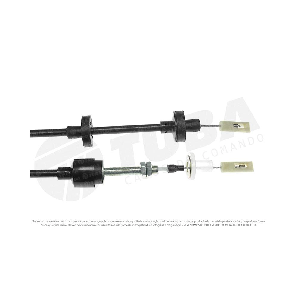 CABO EMBREAGEM VW GOL - MOTOR AE 1.0 94/96 1030