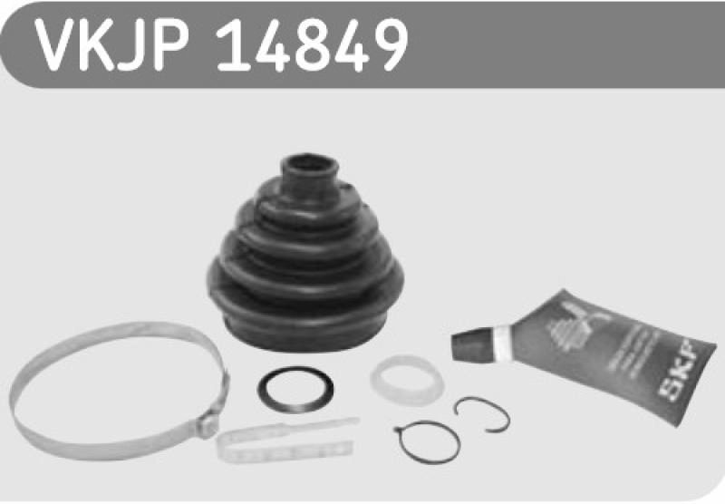 KIT REPARO COIFA HOMOCINÉTICA LADO RODA VW GOL/PARATI/SAVEIRO 96/ 1.0/1.6/1.8 EXCETO G5/G6/G7 20X75X81MM