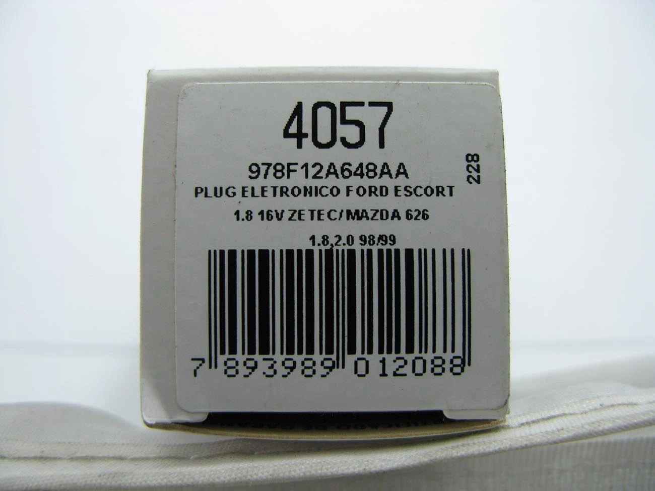 PLUG ELETRÔNICO FORD ESCORT 1.8 97/ ECOSPORT 2.0 03/16 FOCUS 1.8 98/04 FUSION 2.3 06/09 RANGER 2.5