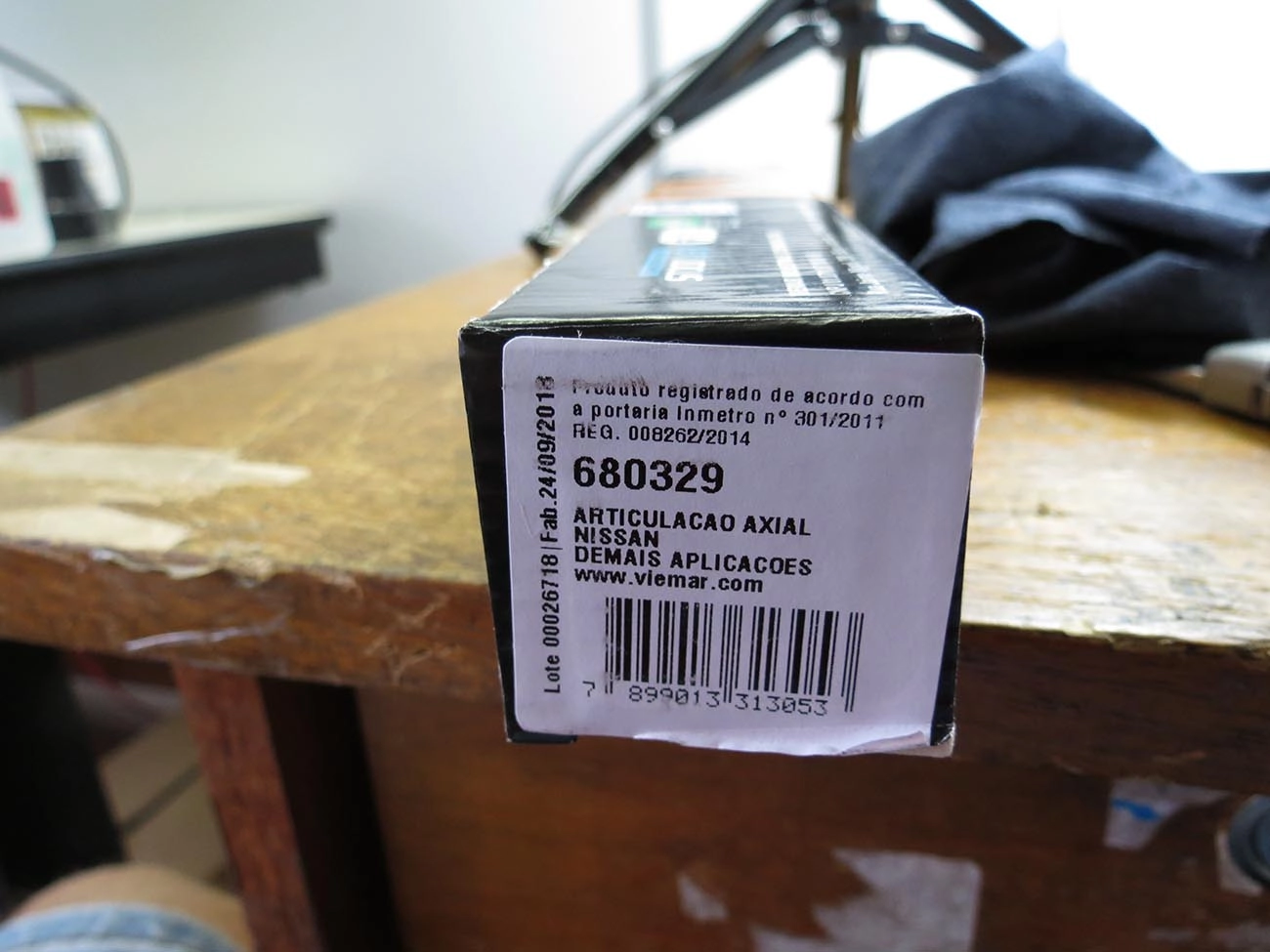 ARTICULAÇÃO/BARRA AXIAL DIREÇÃO HIDRÁULICA AXIAL NISSAN FRONTIER 08/16