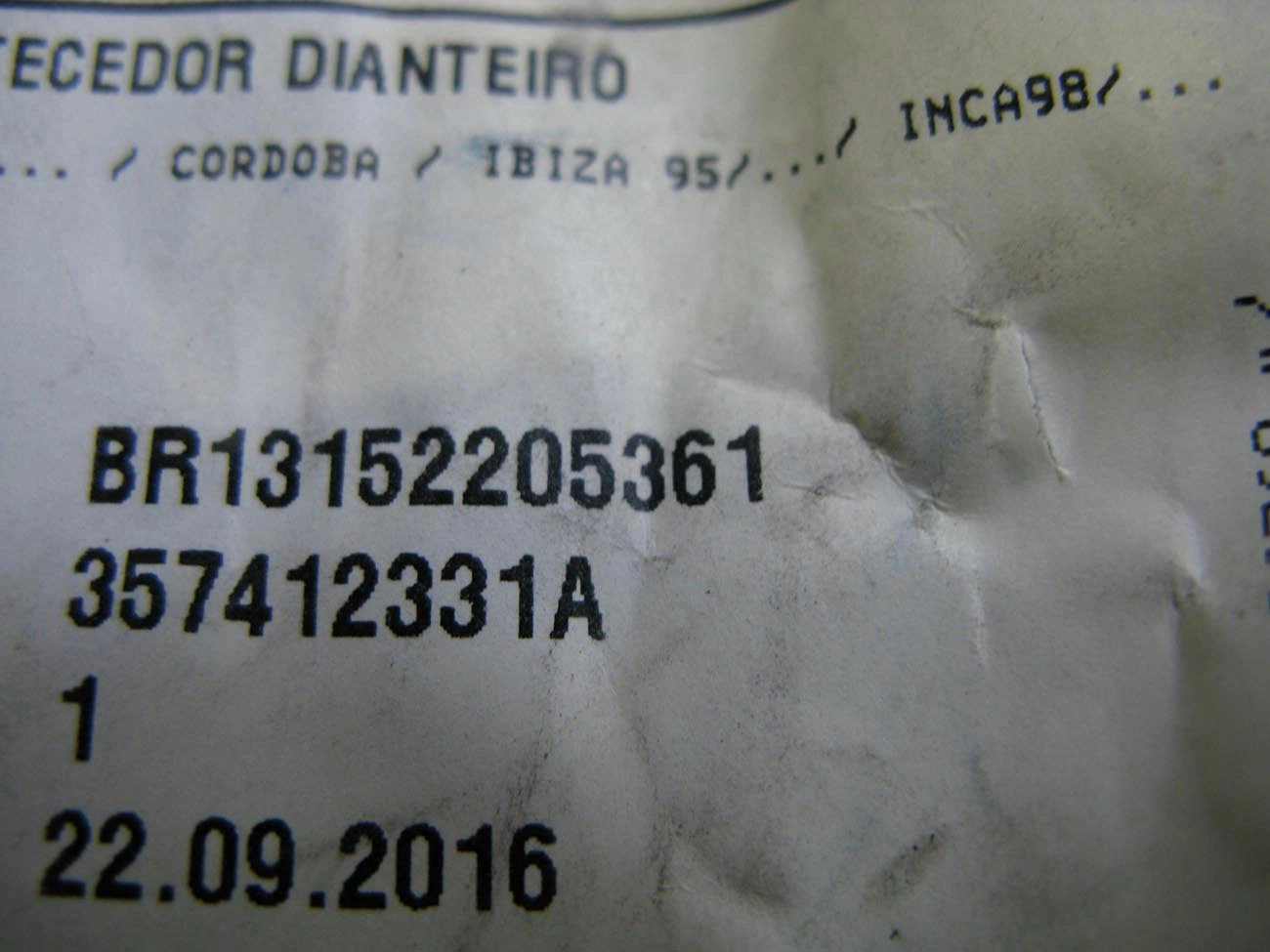 COXIM AMORTECEDOR VW GOLF /98 - PASSAT 94/97 - POLO CLASSIC/VAN - DIANTEIRO S/ROL