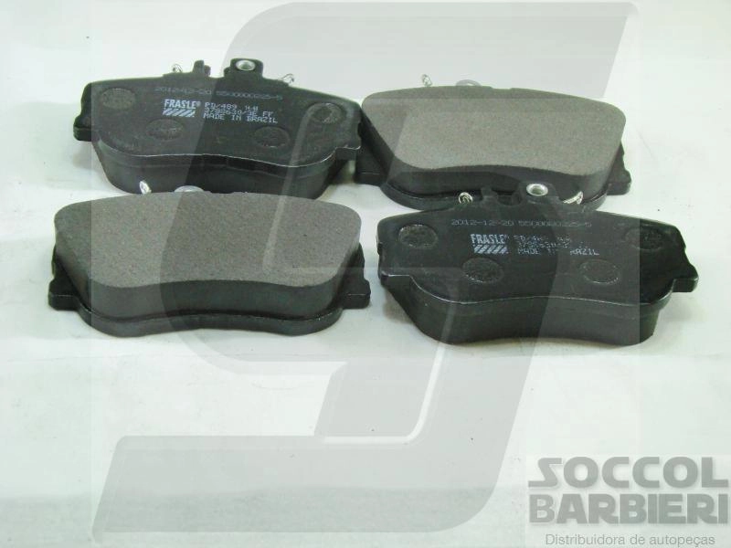 PASTILHA FREIO RODA DIANTEIRA MB C-CLASS C250 14/14 280 97/00 C280 93/97 E200 93/94
