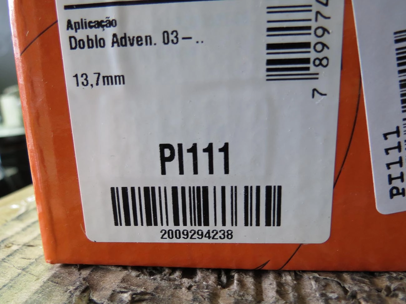 PIVÔ SUSPENSÃO DIREITO FIAT DOBLO ADVENTURE 1.8 2003/