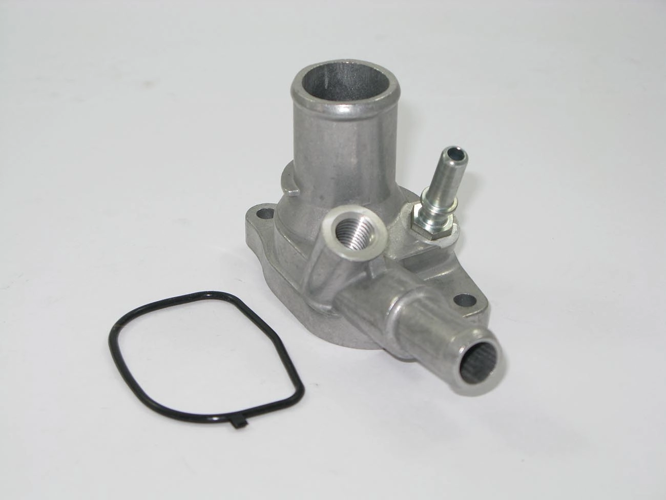 VÁLVULA TERMOSTÁTICA COM CARCAÇA ALUMÍNIO SEM SENSOR MOTOR FIRE EVO FIAT NOVO UNO/PALIO 1.0/1.4 10/ NOVA FIORINO 14/ 500 12/ MOBI 16/
