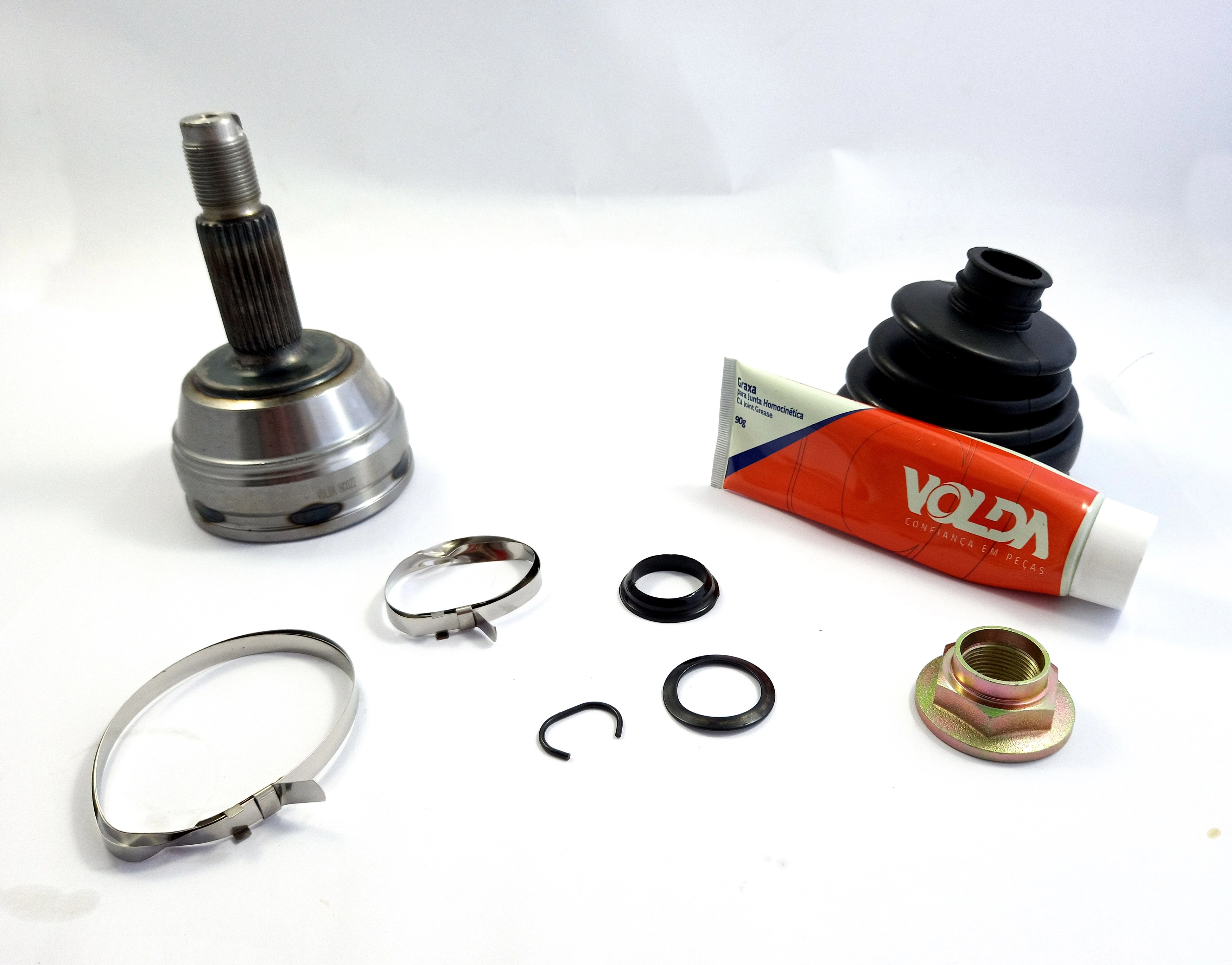 HOMOCINÉTICA RODA FORD ESCORT/VERONA 93/03 1.8/2.0 - VW LOGUS/POINTER 93/96 1.8/2.0 - 30X25 ESTRIAS