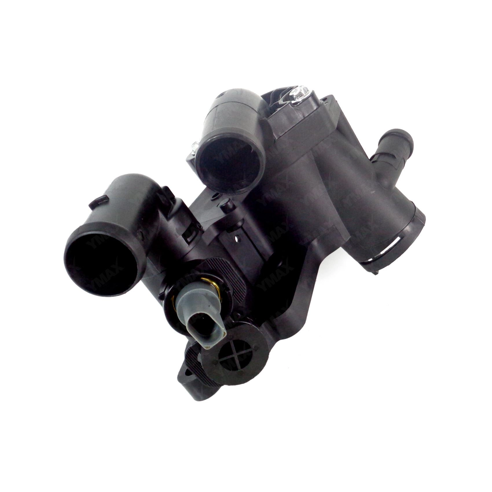 KIT CAVALETE AGUA COM AR QUENTE VW NOVO GOL/FOX/GOLF/VOYAGE/SAVEIRO - COM VALVULA/TUBO/SENSOR CINZA