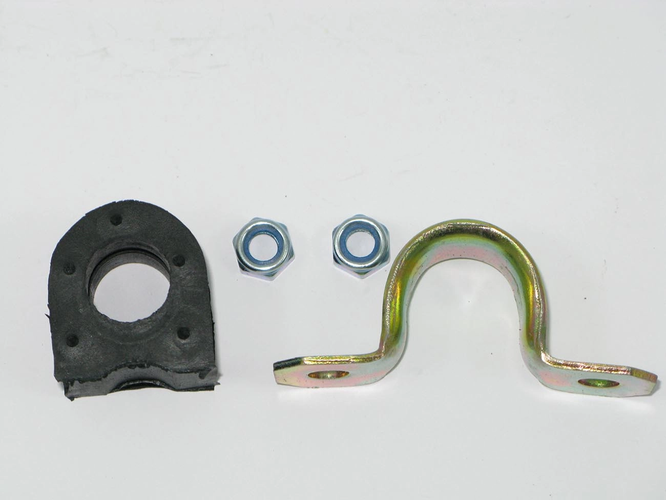 BUCHA BARRA ESTABILIZADORA SUSPENSÃO DIANTEIRA PRETO FURO 19MM PARA UM LADO KIT CENTRAL ESTABILIZADOR FIAT FIORINO 1991/1994 COM ABRACADEIRA