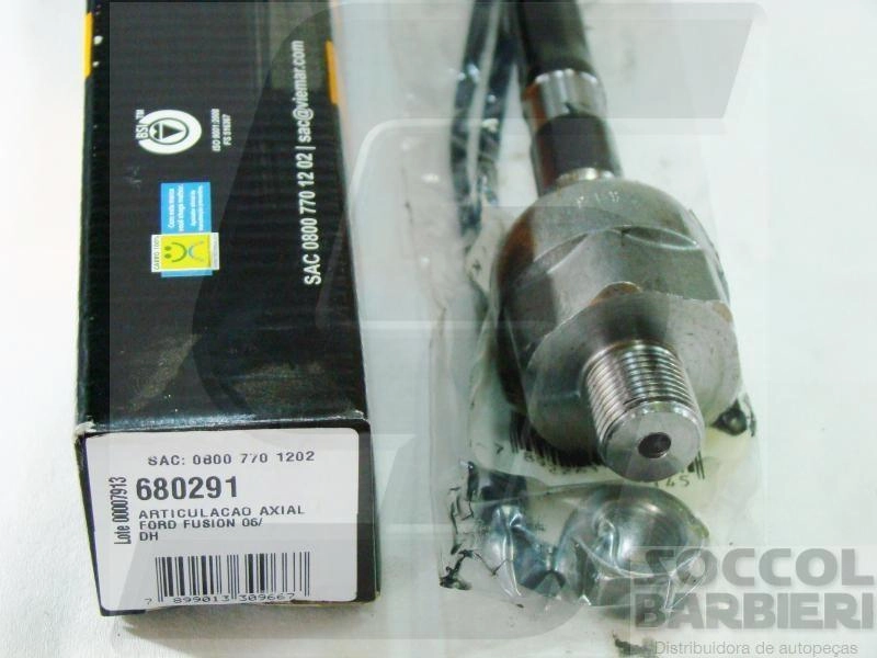 ARTICULAÇÃO/BARRA AXIAL DIREÇÃO HIDRÁULICA FORD FUSION 2006/2010