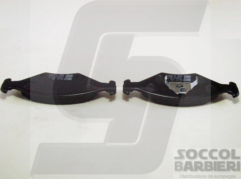 PASTILHA FREIO RODA DIANTEIRA FIAT FIORINO FIASA 91/95 FIRE 03/13 TIPO 93/97 UNO WAY 05/13