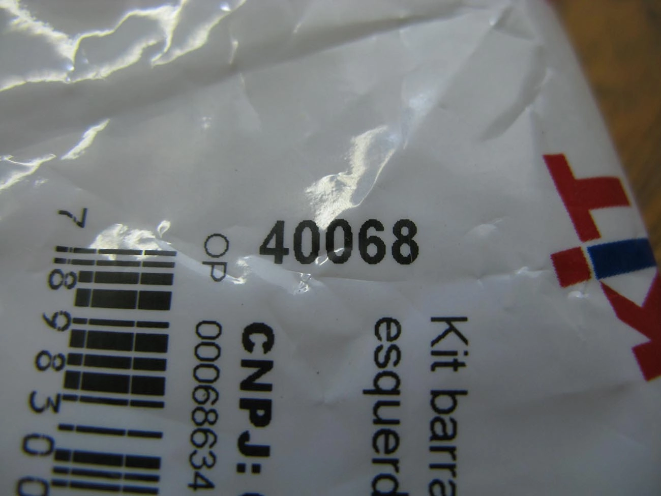 KIT BUCHAS ESTABILIZADOR LADO ESQUERDO SUSPENSÃO DIANTEIRA DIANTEIRO VW KOMBI 57/2014