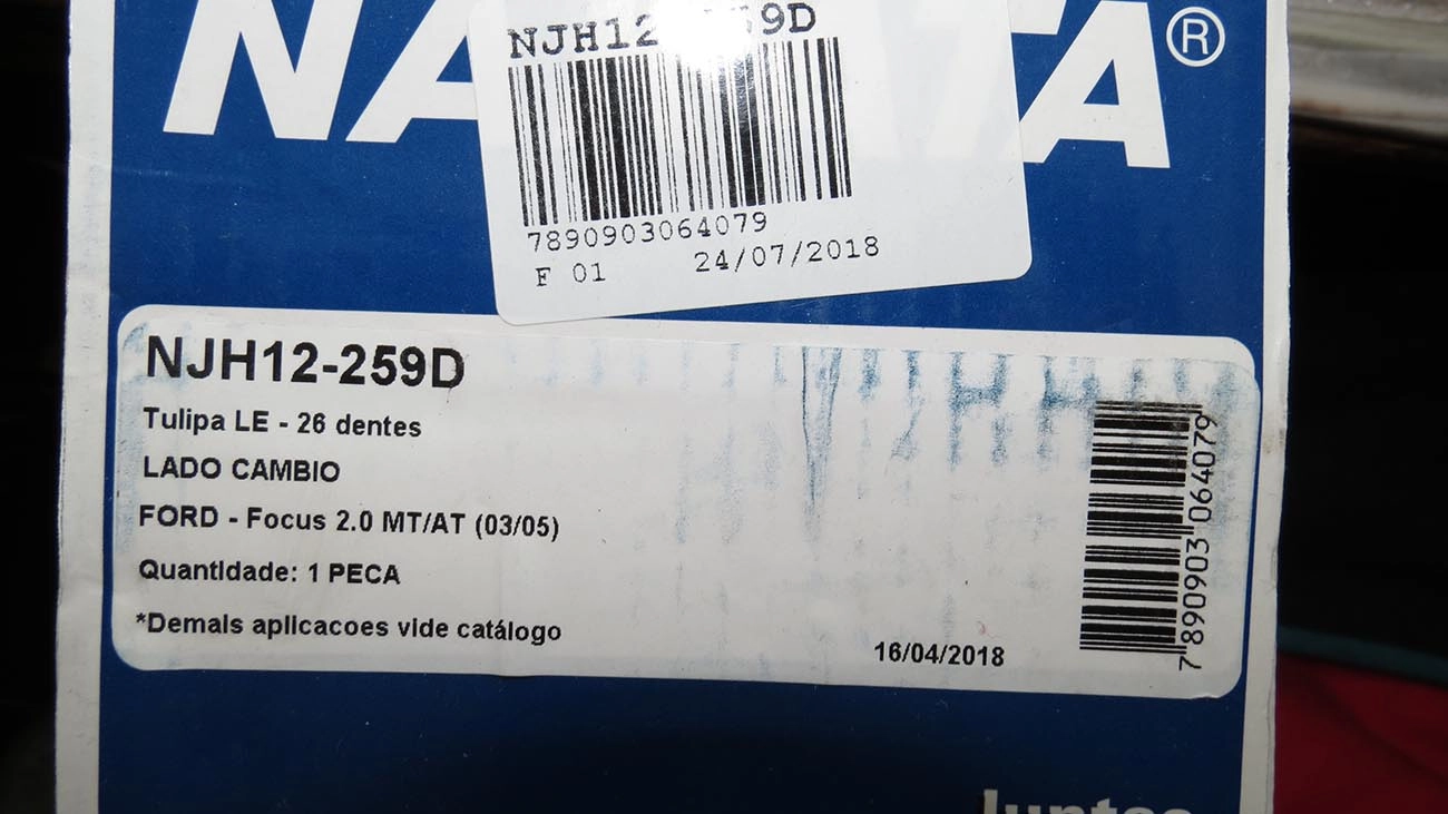 GARFO TULIPA ESQUERDO FORD FOCUS 2.0 03/13 AUTOMATICO/MANUAL - 26 DENTES USA TRIZETA AL-57