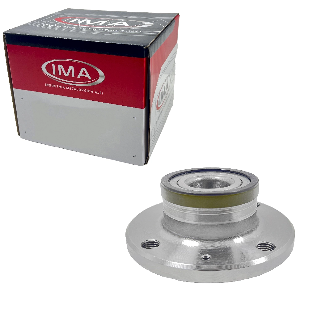 CUBO RODA TRASEIRO COM ROLAMENTO ABS 4 FUROS VW NOVO GOL/VOYAGE 12/ UP! 14/